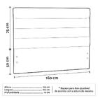 Cabeceira Com Base Box Baú Casal Queen 158x198cm Hit Id5 Sued