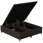 Cabeceira Com Base Box Baú Casal Queen 158x198cm Hit Id5 Sued