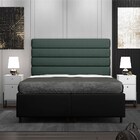 Cabeceira Com Base Box Queen 158cm E 2 Mesas De Apoio Hit Dif