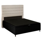 Cabeceira Com Base Cama Box Baú Casal 138x188cm Hit Id5 Coran