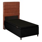 Cabeceira Com Base Cama Box Baú Solteiro 88x188cm Hit Id5 Cou