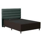 Cabeceira Com Base Para Cama Box Casal 138x188cm Hit Id5 Sued