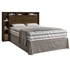 Cabeceira Com Estante Casal Londres Castanho