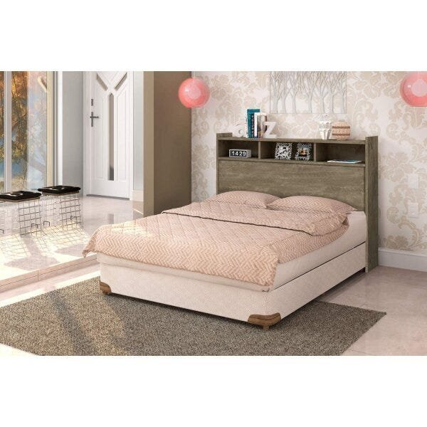 Cabeceira Com Nicho Melissa Vj Móveis Noce