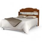 Cabeceira Com Prateleira Harmonia Casal Cinamomo E Off