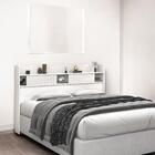 Cabeceira Com Prateleiras Nyce Casal Branca