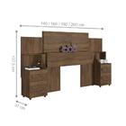 Cabeceira Com Regulagem Pádua Freijó