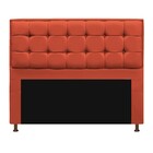 Cabeceira Copenhague 140 Cm Casal Suede Terracota - Amarena M
