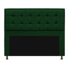 Cabeceira Copenhague 140 Cm Casal Suede Verde - Amarena Móveis