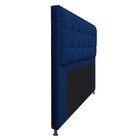 Cabeceira Copenhague 195 Cm King Size Suede Azul Marinho - Am