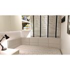 Cabeceira Courissimo Bege Em L Para Cama Solteiro Box Luxo