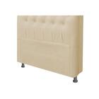 Cabeceira Dama 1,40 Cm Para Cama Box Casal Corino Bege