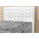 Cabeceira Dama 160 Para Cama Queen Couro Artificial Branco Co