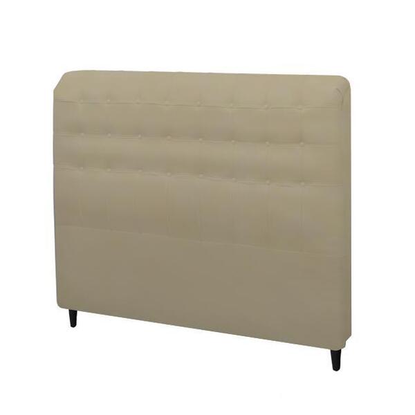 Cabeceira Dama New Plus Casal 1400mm Liinho Creme - Simbal