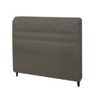 Cabeceira Dama New Plus Queen 1600mm Veluso Slim Chocolate -
