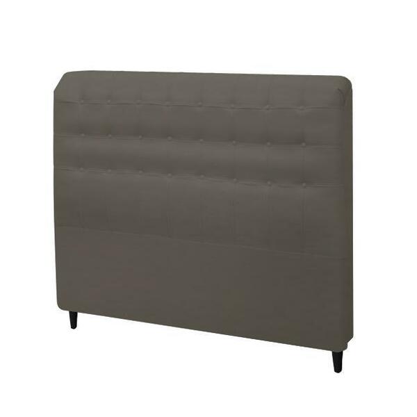 Cabeceira Dama New Plus Queen 1600mm Veluso Slim Chocolate -