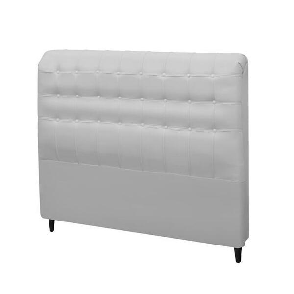 Cabeceira Dama New Plus Solteiro 900mm Pvc Branco - Simbal