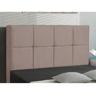 Cabeceira Damares  Para Cama Box Casal Platinum Decor Nude