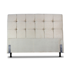 Cabeceira De Cama Box Casal 138 Cm Atlanta Larhome Suede Velu