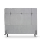Cabeceira De Cama Box Casal 138 Cm Aurora Larhome Suede Velud