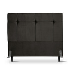 Cabeceira De Cama Box Casal 138 Cm Aurora Larhome Suede Velud