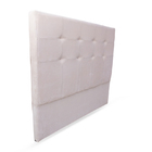 Cabeceira De Cama Box Casal 138 Cm Divini Larhome Tecido Sued