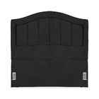 Cabeceira De Cama Box Casal 138 Cm Itália Larhome Suede Velud