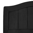 Cabeceira De Cama Box Casal 138 Cm Itália Larhome Suede Velud