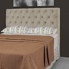 Cabeceira De Cama Box Casal 138 Cm Larhome Versalite Suede Ve