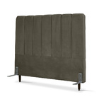 Cabeceira De Cama Box Casal 138 Cm Luna Larhome Suede Veludo