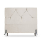 Cabeceira De Cama Box Casal 138 Cm Munique Larhome Suede Velu