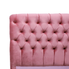 Cabeceira De Cama Box Casal 138 Cm Padua Larhome Suede Veludo