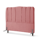 Cabeceira De Cama Box Casal 138 Cm Sevilha Larhome Suede Velu