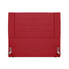 Cabeceira De Cama Box Casal 138 Cm Viena Larhome Suede Veludo