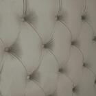 Cabeceira De Cama Box Casal 138cm Pádua Veludo Marrom Claro