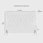 Cabeceira De Cama Box Casal 138cm Versalite Courino Facto Pre