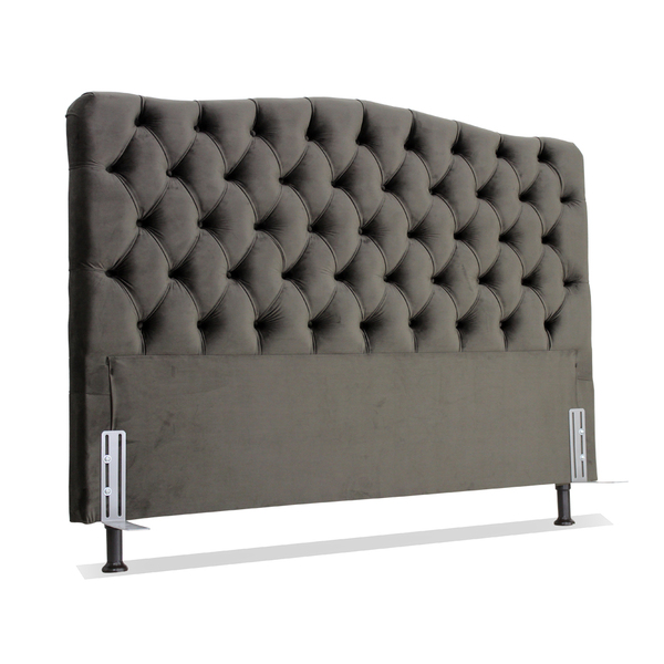 Cabeceira De Cama Box Casal Queen 158cm Dunas Suede Veludo Ma