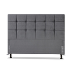 Cabeceira De Cama Box Queen 158 Cm Atlanta Larhome Suede Velu