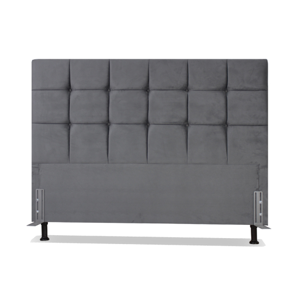 Cabeceira De Cama Box Queen 158 Cm Atlanta Larhome Suede Velu