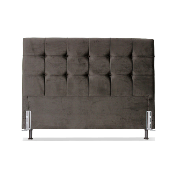 Cabeceira De Cama Box Queen 158 Cm Atlanta Larhome Suede Velu