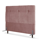 Cabeceira De Cama Box Queen 158 Cm Aurora Larhome Suede Velud
