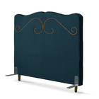 Cabeceira De Cama Box Queen 158 Cm Braga Larhome Suede Veludo