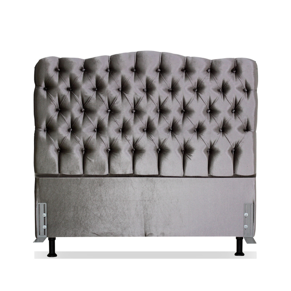 Cabeceira De Cama Box Queen 158 Cm Dunas Larhome Suede Acetin
