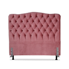 Cabeceira De Cama Box Queen 158 Cm Dunas Larhome Suede Veludo