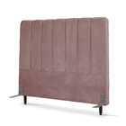 Cabeceira De Cama Box Queen 158 Cm Luna Larhome Suede Veludo