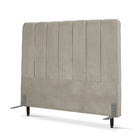 Cabeceira De Cama Box Queen 158 Cm Luna Larhome Suede Veludo