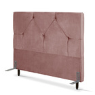 Cabeceira De Cama Box Queen 158 Cm Munique Larhome Suede Velu