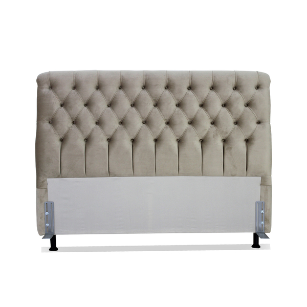 Cabeceira De Cama Box Queen 158 Cm Padua Larhome Suede Veludo