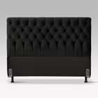 Cabeceira De Cama Box Queen 158 Cm Padua Larhome Tecido Suede