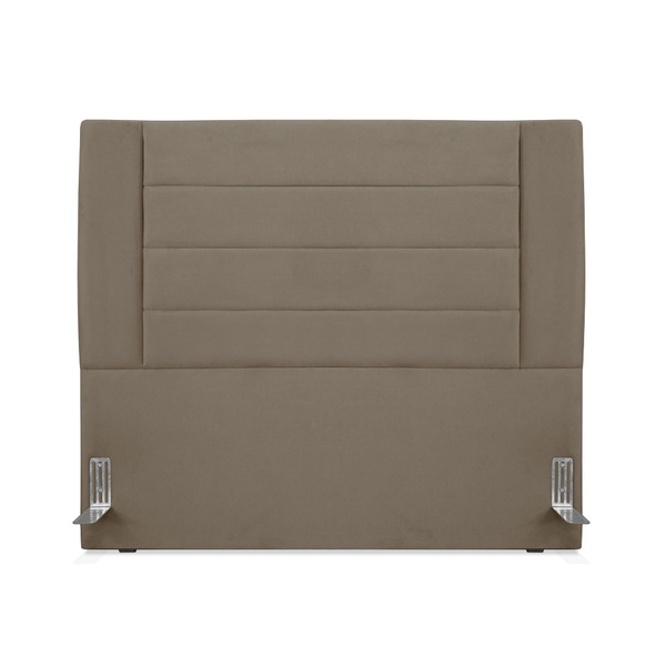 Cabeceira De Cama Box Queen 158 Cm Viena Larhome Suede Veludo